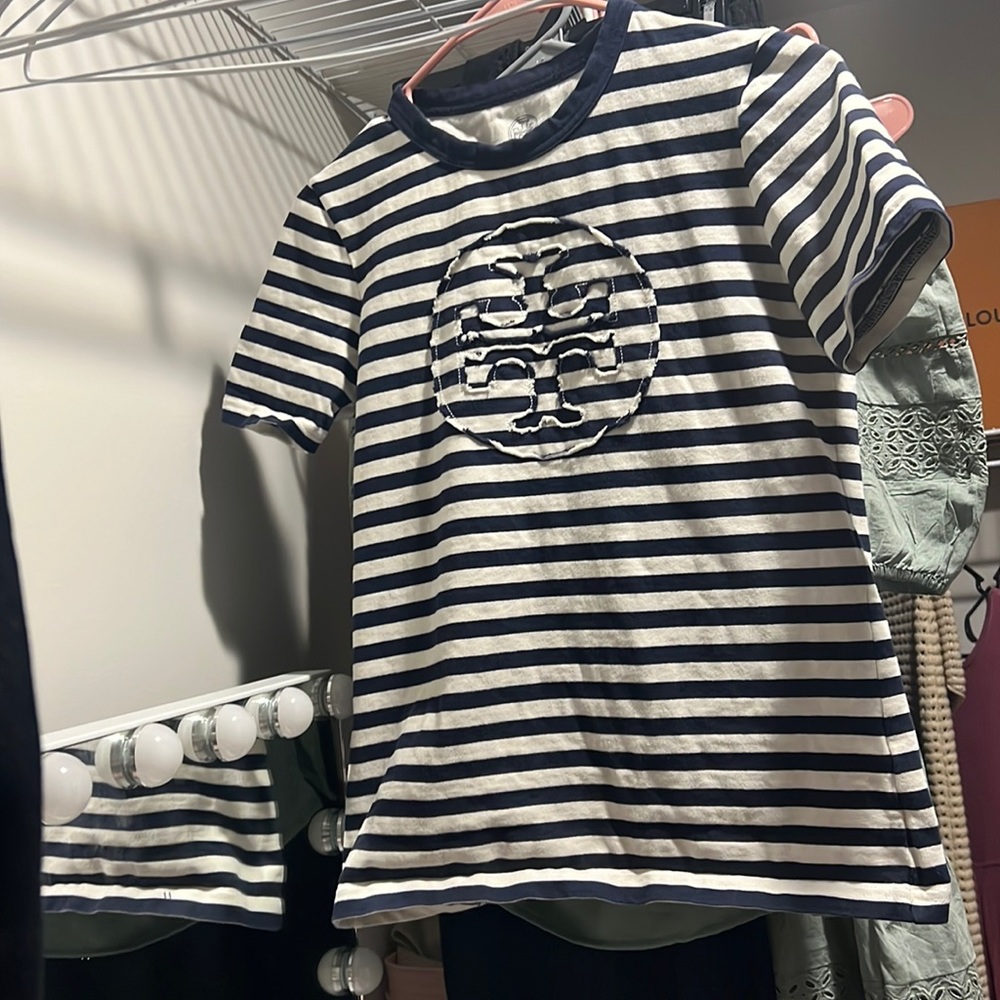 Tory Burch XS Cotton Logo Tee